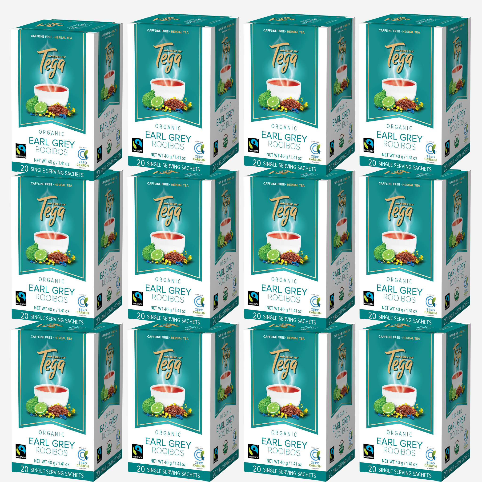 Earl Grey Rooibos Organic Fairtrade 20ct