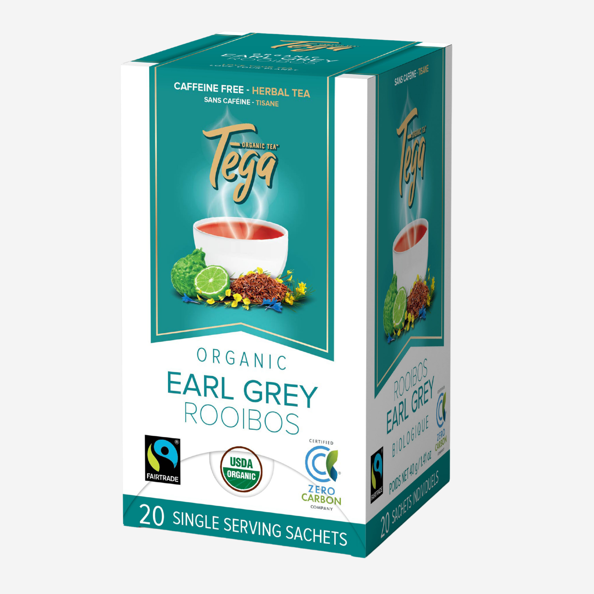 Earl Grey Rooibos Organic Fairtrade 20ct