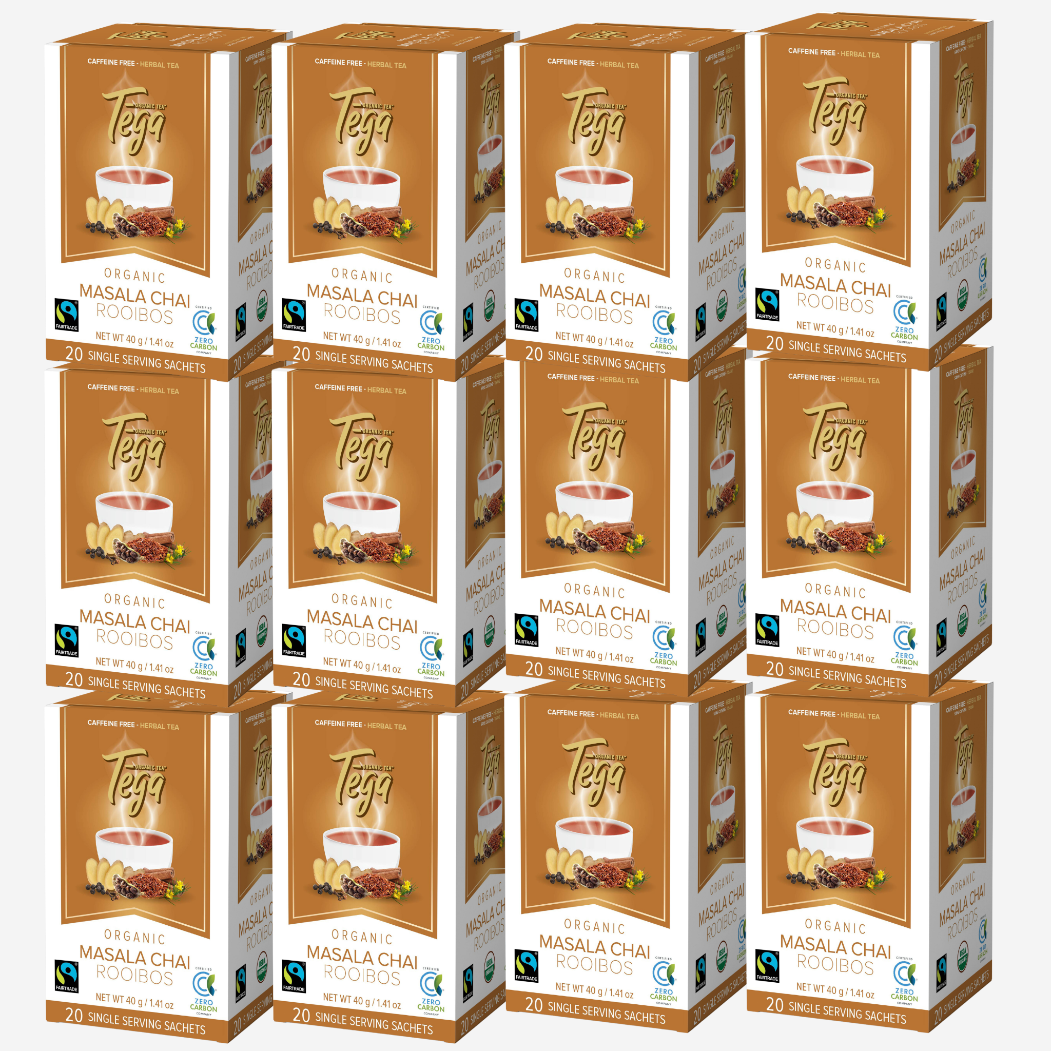 Masala Chai Rooibos Organic Fairtrade 20ct