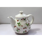 Strawberry Ceramic Teapot with Lid