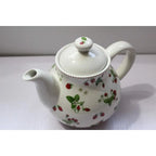 Strawberry Ceramic Teapot with Lid