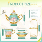 European Porcelain Tea Party Set
