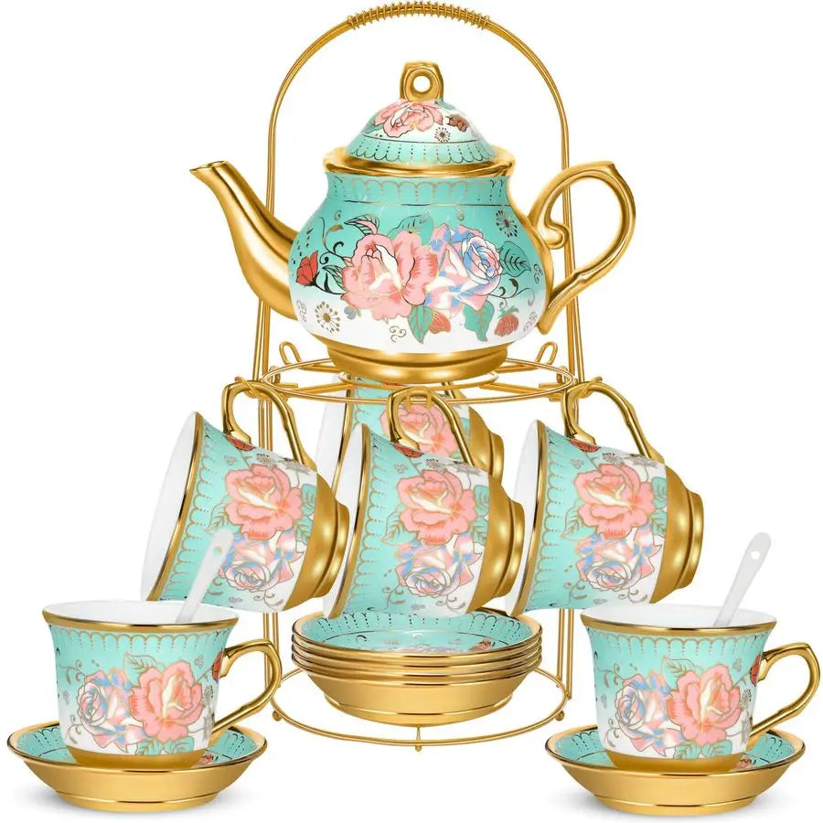 European Porcelain Tea Party Set