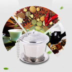 Ultra Fine Steel Tea Infuser with Chain
