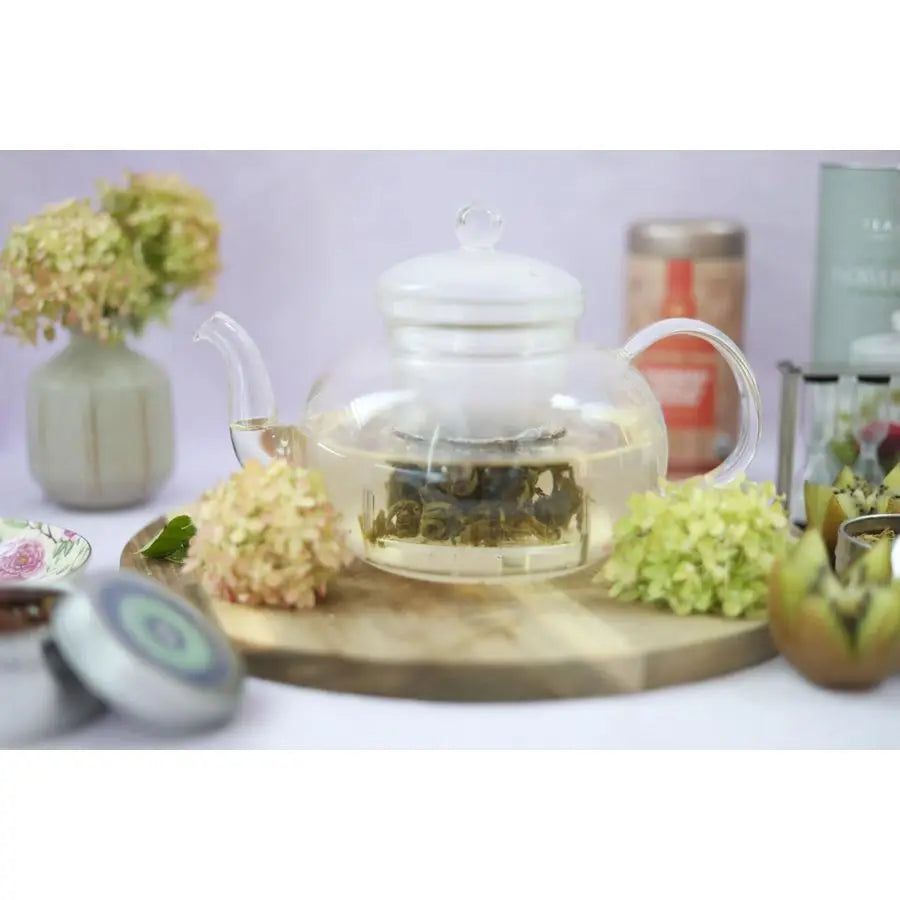32oz Glass Teapot Set with 4 Cups