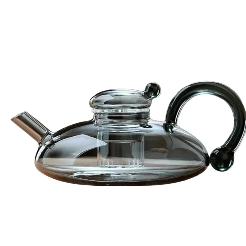 Nordic Glass Flower Tea Set