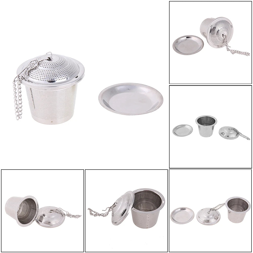 Ultra Fine Steel Tea Infuser with Chain