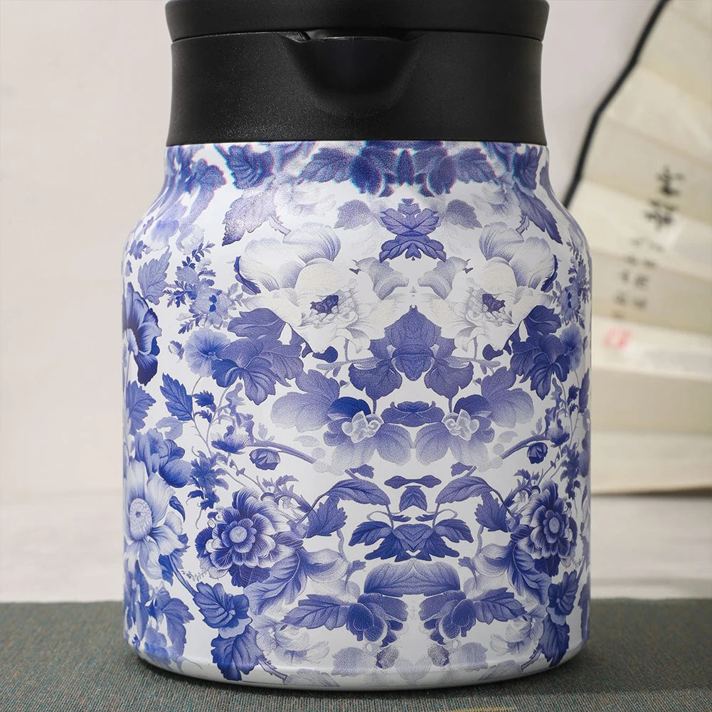 1000ml Insulated Floral Tea Kettle