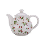 Strawberry Ceramic Teapot with Lid