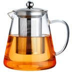 Glass Teapot with Stainless Infuser