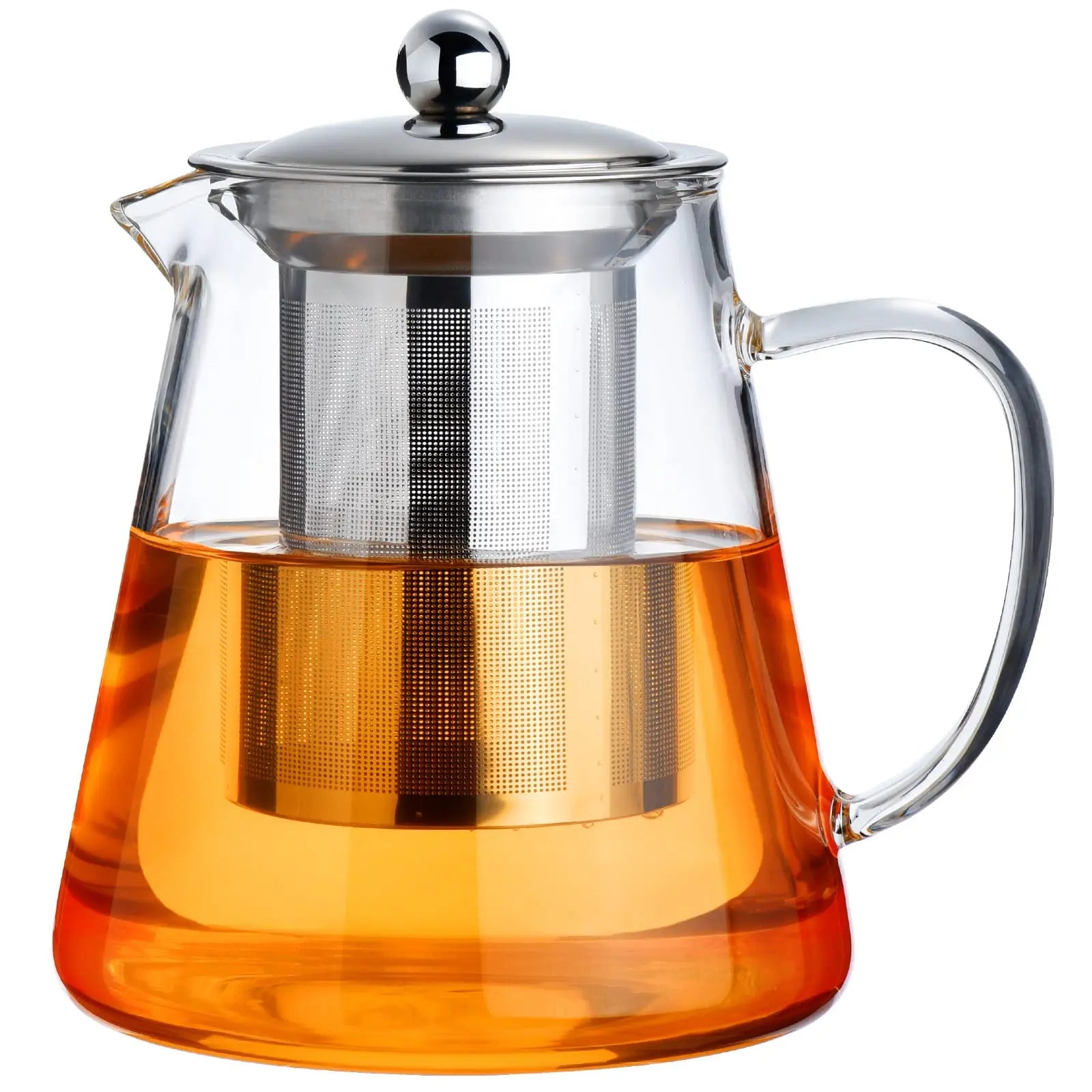 Glass Teapot with Stainless Infuser